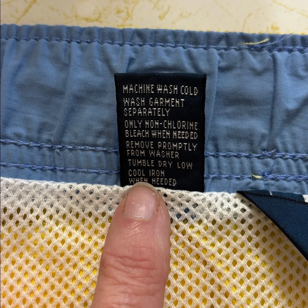 Polo Ralph Lauren Traveler Classic w/Cargo Pocket Yellow Swim Trunk/Short Large